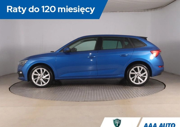 Skoda Scala cena 78000 przebieg: 96672, rok produkcji 2019 z Więcbork małe 436